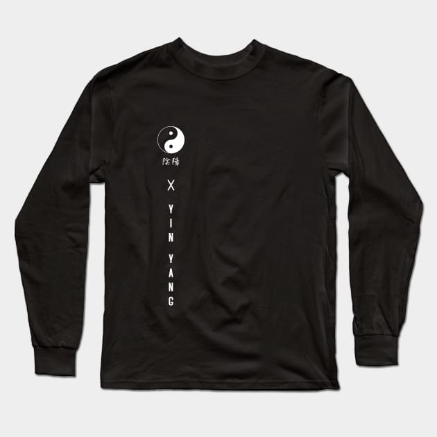 Yin Yang Long Sleeve T-Shirt by siddick49